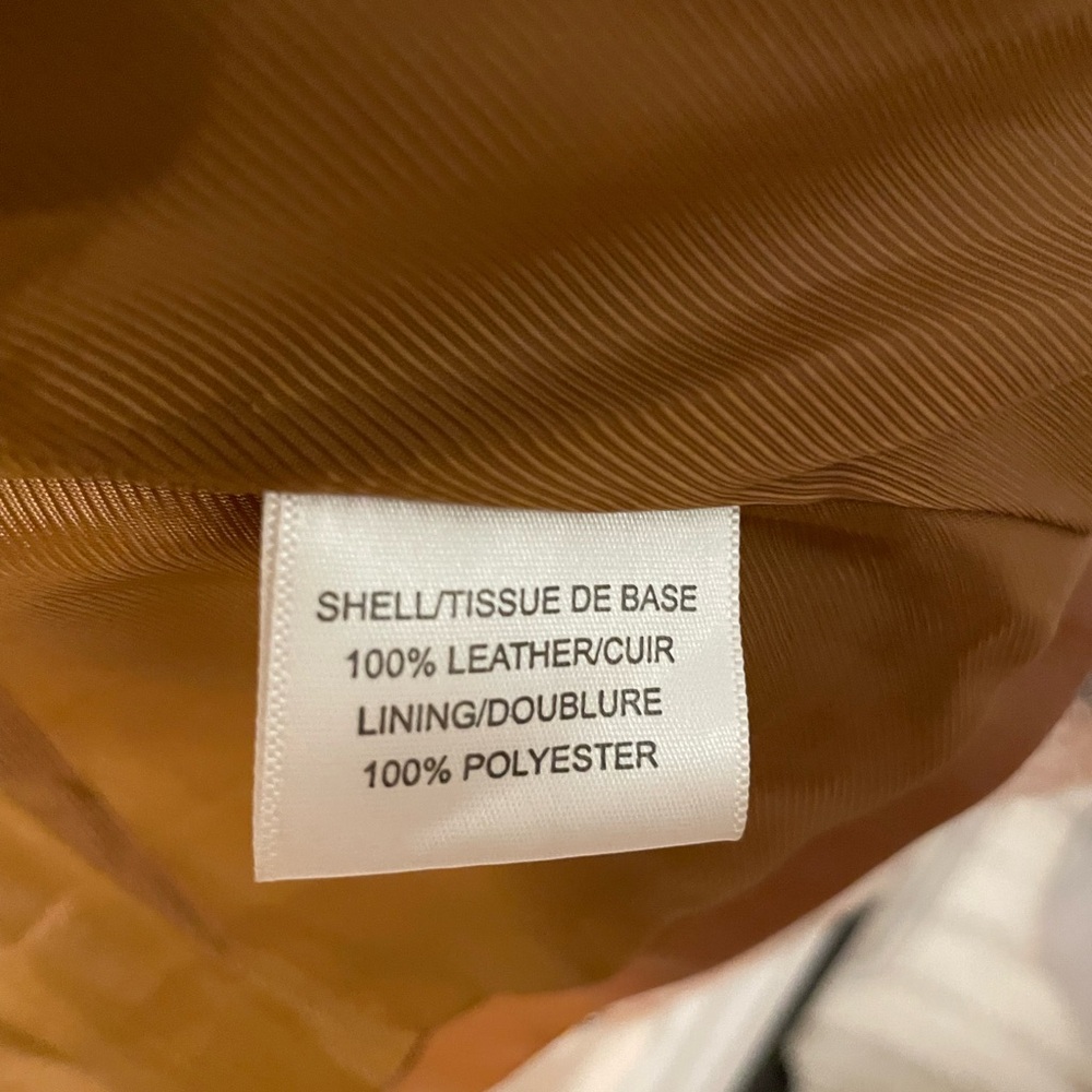 Halogen Brown Leather Jacket - image 4